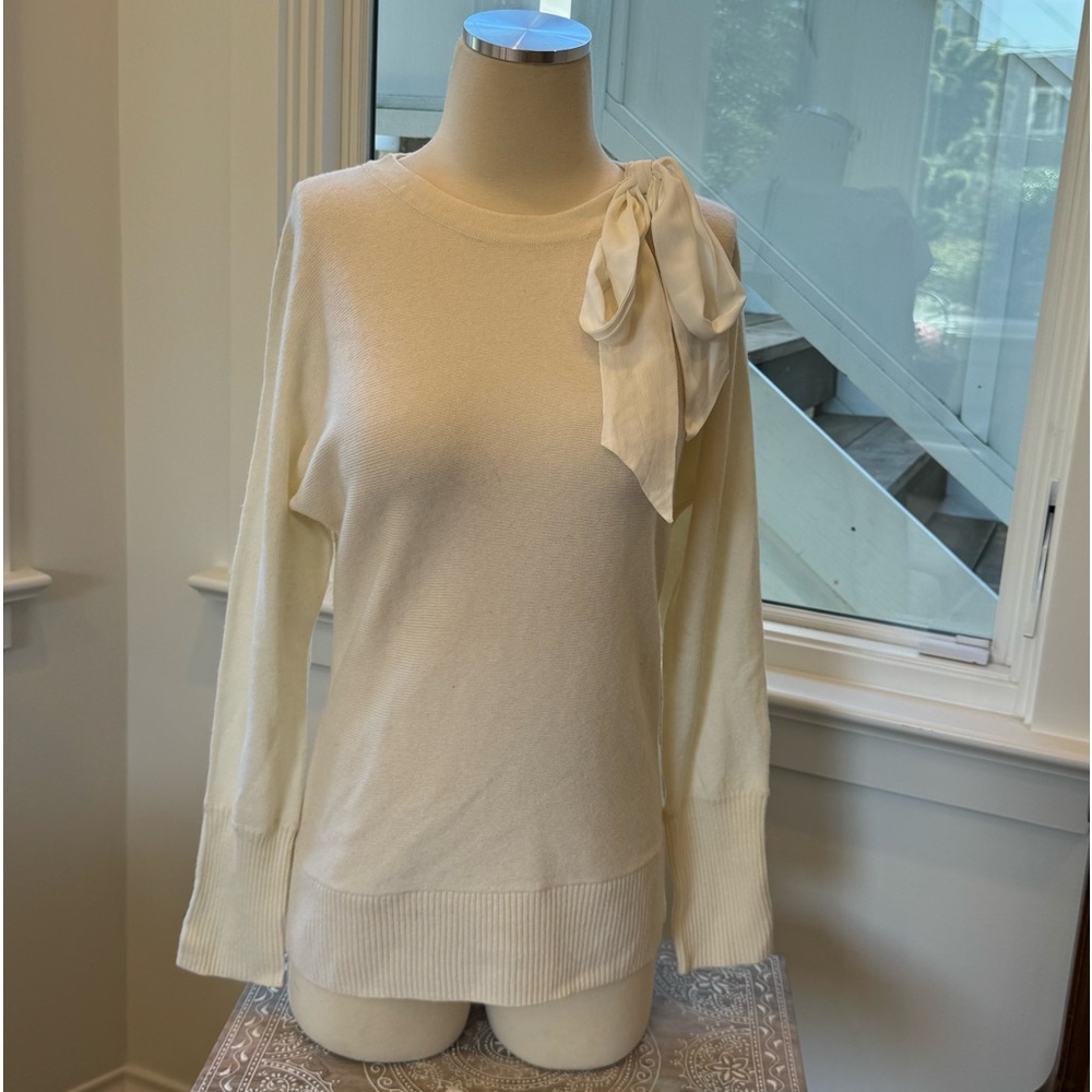 SEVENTY Sergio Tegon Bow Neck Sweater